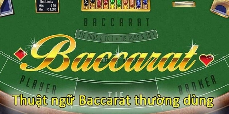 Baccarat sở hữu bộ thuật ngữ cơ bản yêu cầu hiểu rõ trước khi tham gia