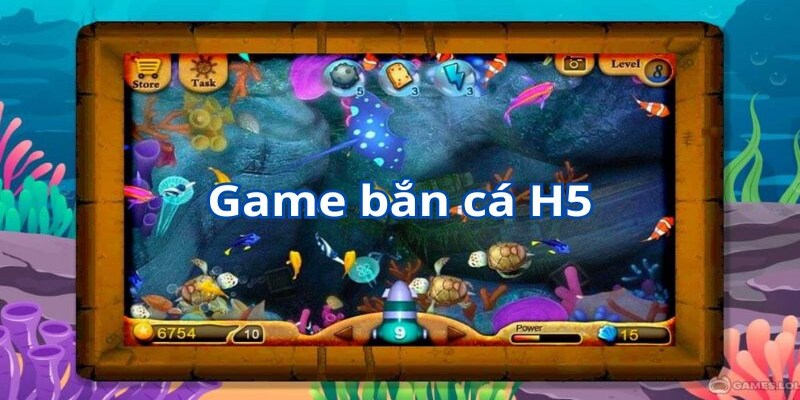 Bắn cá H5 là trò chơi đổi thưởng được nhiều người yêu thích tại Win55