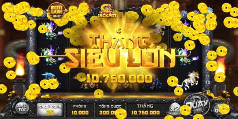 Nổ hũ Jackpot trúng lớn trong phút chốc