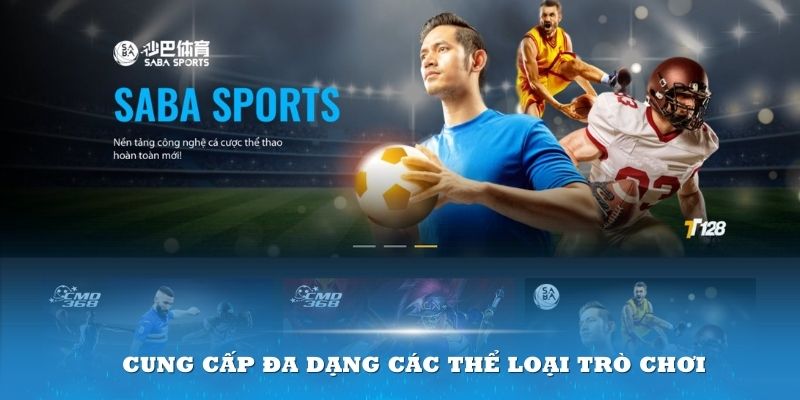 Sảnh game cung cấp đa dạng các thể loại trò chơi đặc sắc nhất